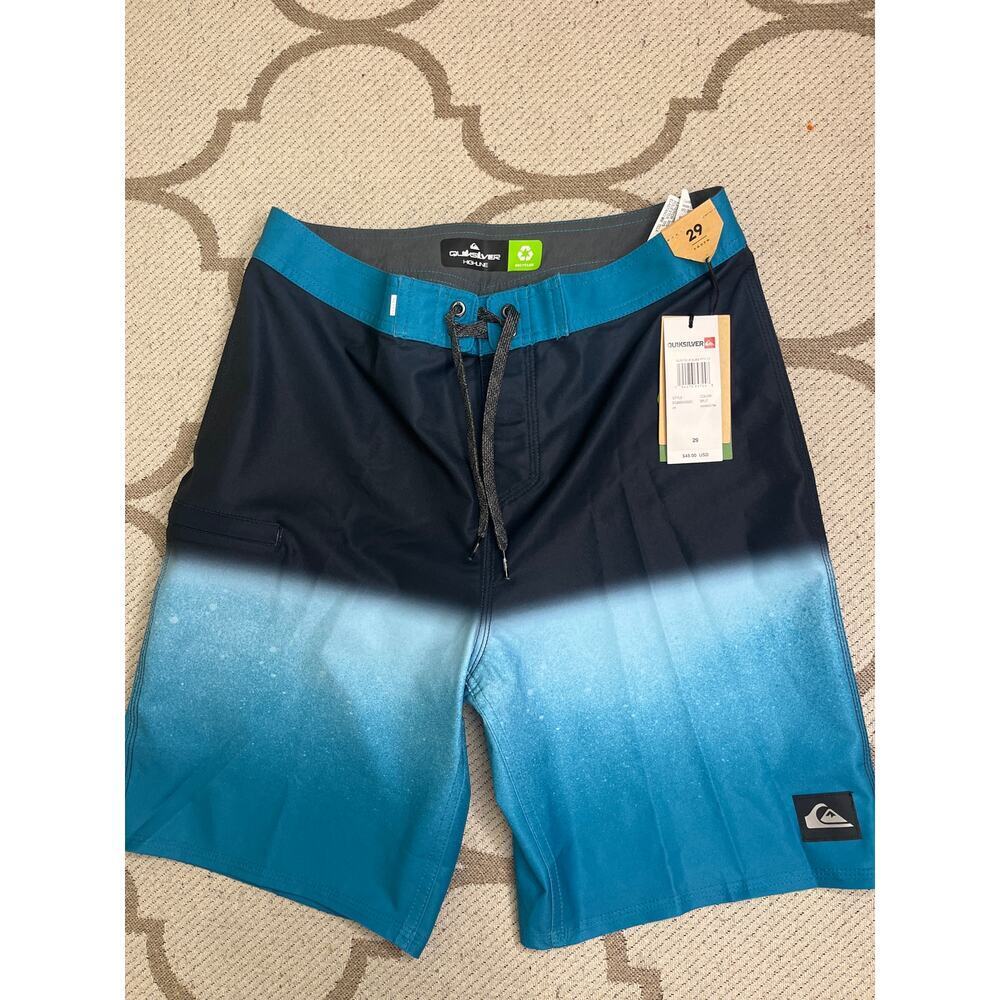 Quiksilver Highline Surf Silk Slab youth board shorts, size 29/ 16, MSRP $45